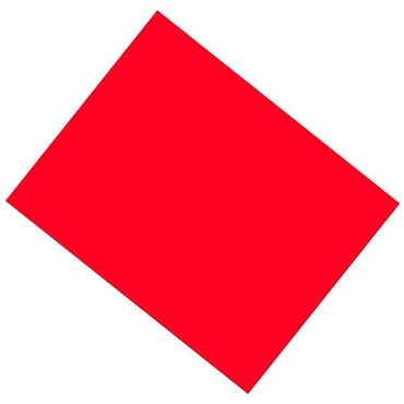 Poster Board Neon Hot Red 4 Ply