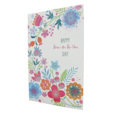 Floral Birthday Card - Front