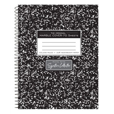 Spiral College-Ruled Composition Book