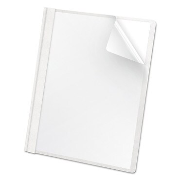 Esselte Deluxe Report Cover - White