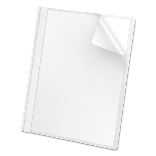 Esselte Deluxe Report Cover - White