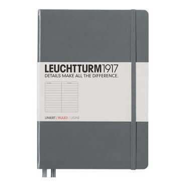 Medium Ruled Notebook - Anthracite
