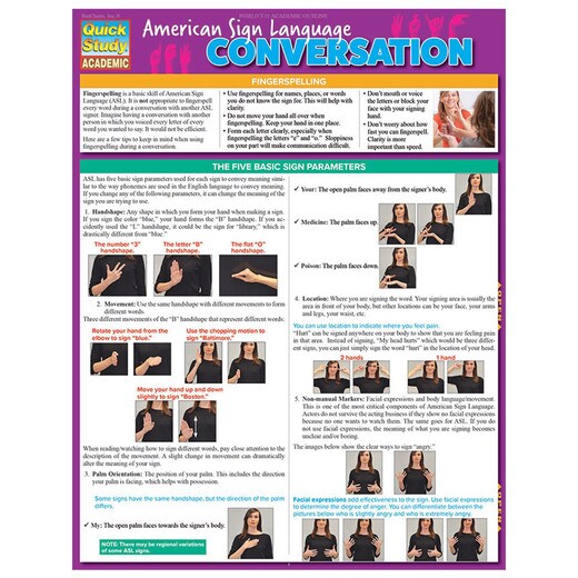Barcharts American Sign Language Conversation